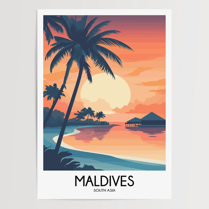 Maldives Home Office Decor