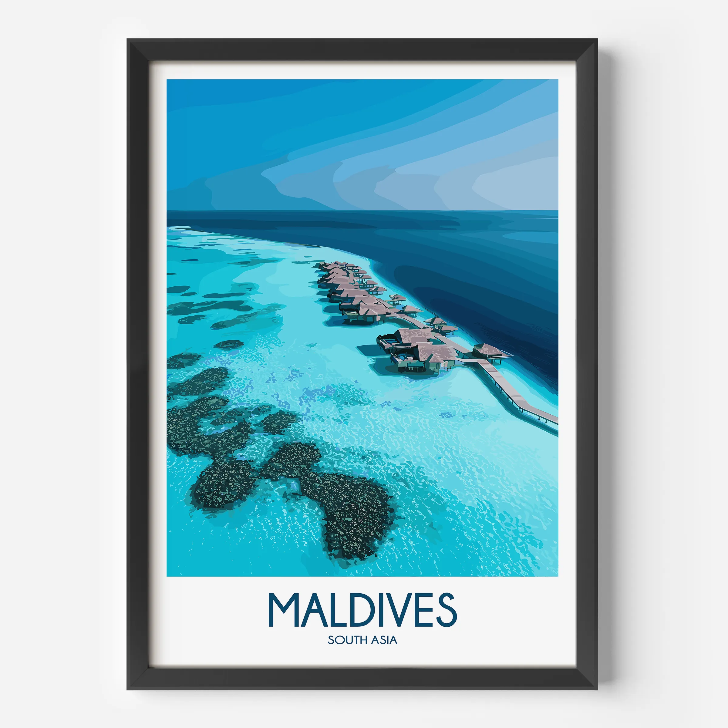 Maldives Home Office Decor