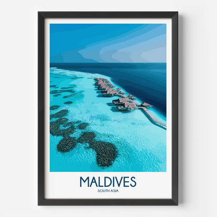 Maldives Home Office Decor