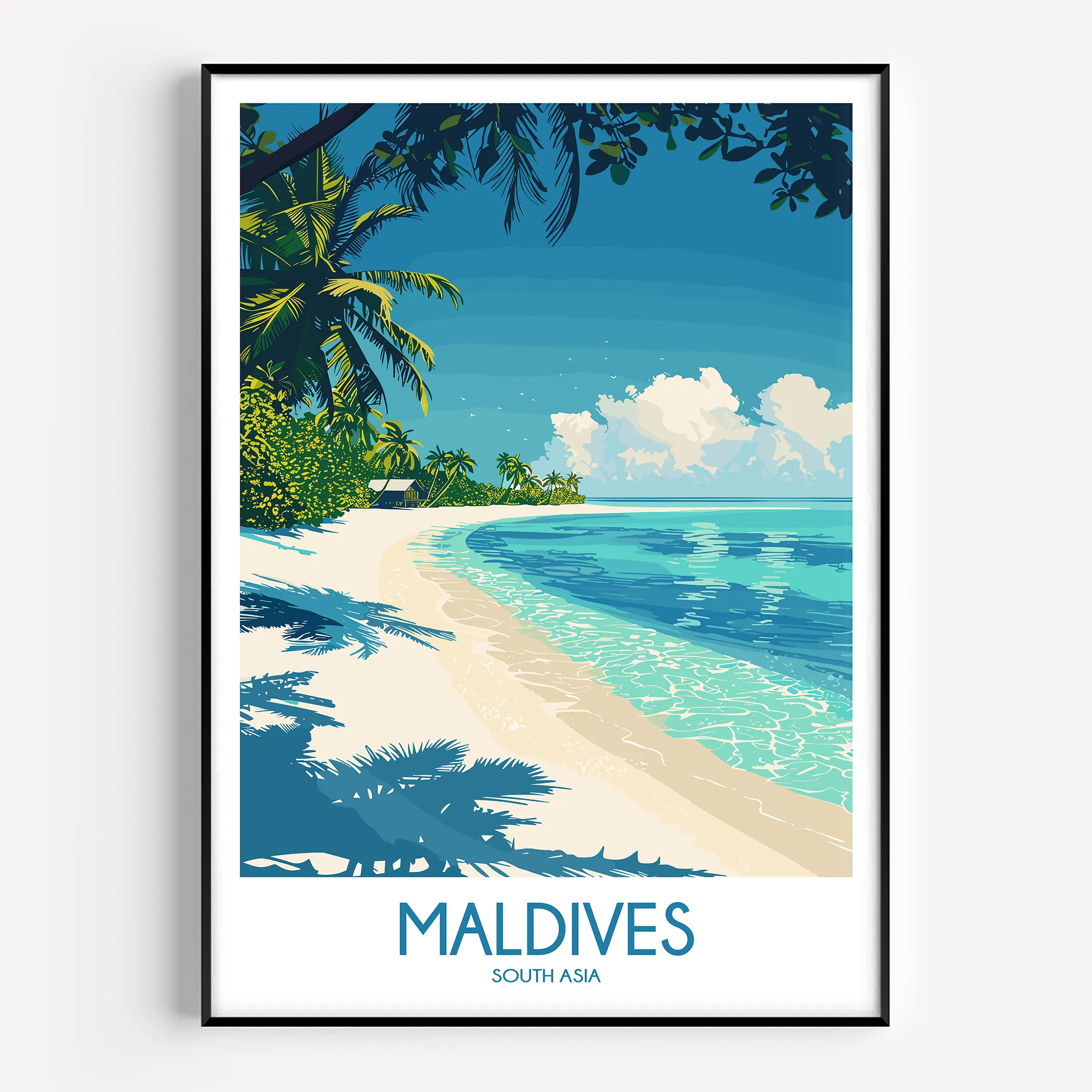 Maldives Home Office Decor