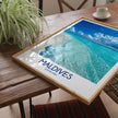 Maldives Minimalist Wall Art