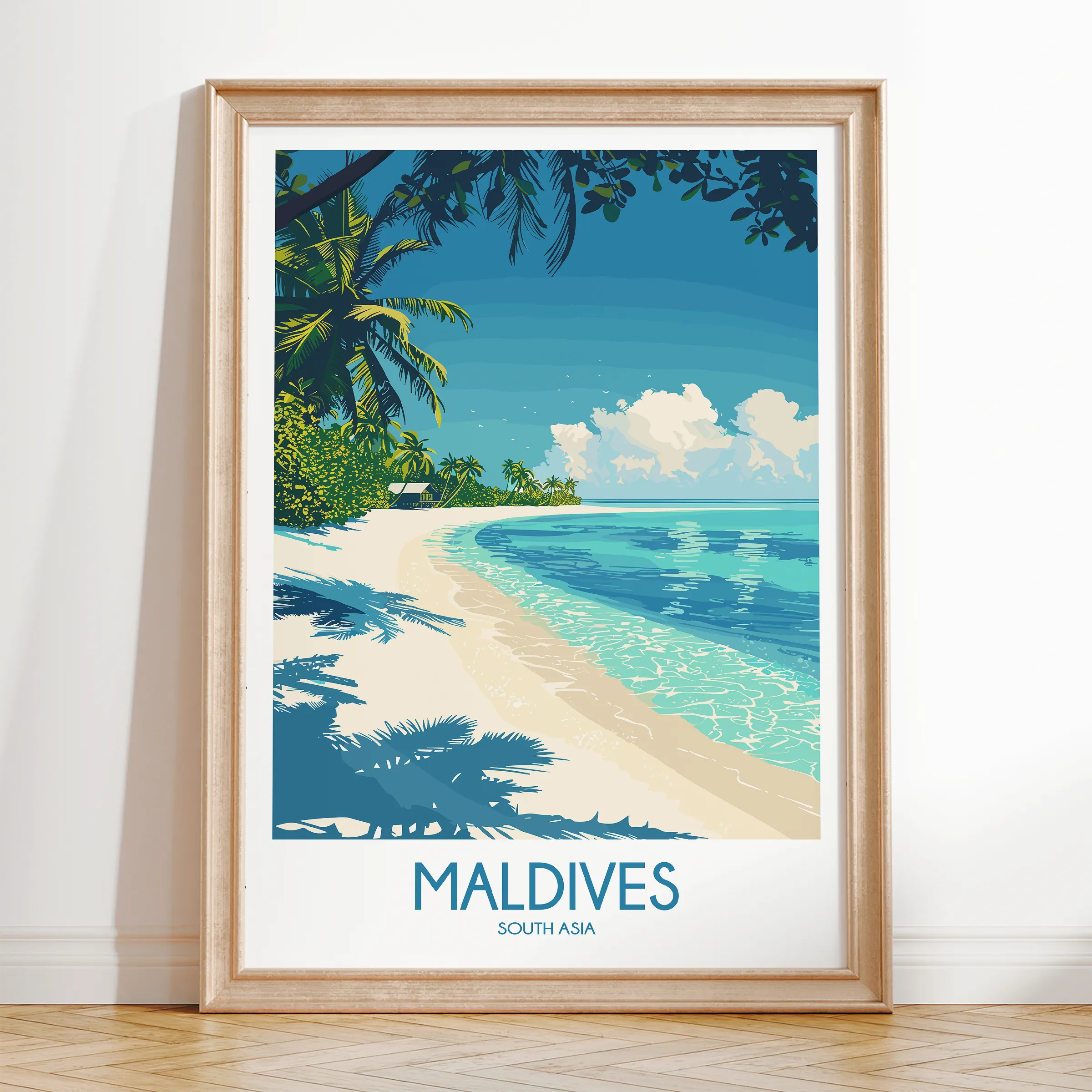Maldives Travel Memory Gift