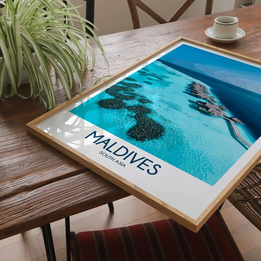 Maldives Travel Memory Gift