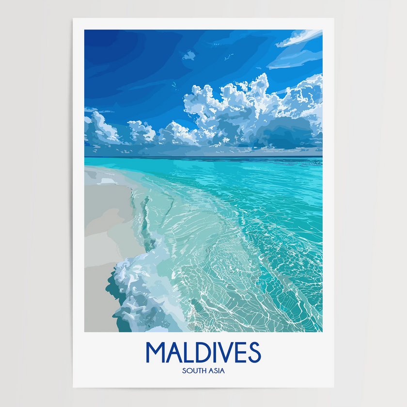 Maldives Travel Memory Gift
