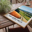 Malvern Hills Scenic Landscape Art