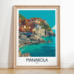 Manarola Minimalist Wall Art
