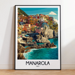 Manarola Minimalist Wall Art