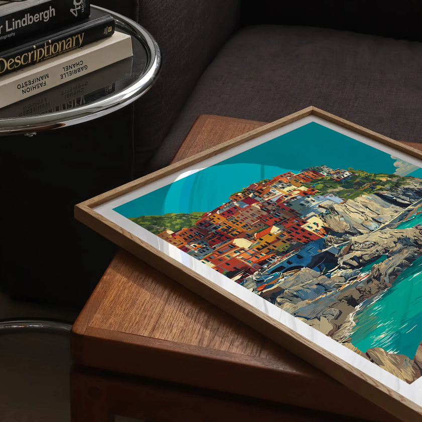 Manarola Souvenir Poster Print