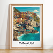 Manarola Souvenir Poster Print