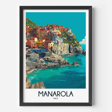 Manarola Souvenir Poster Print