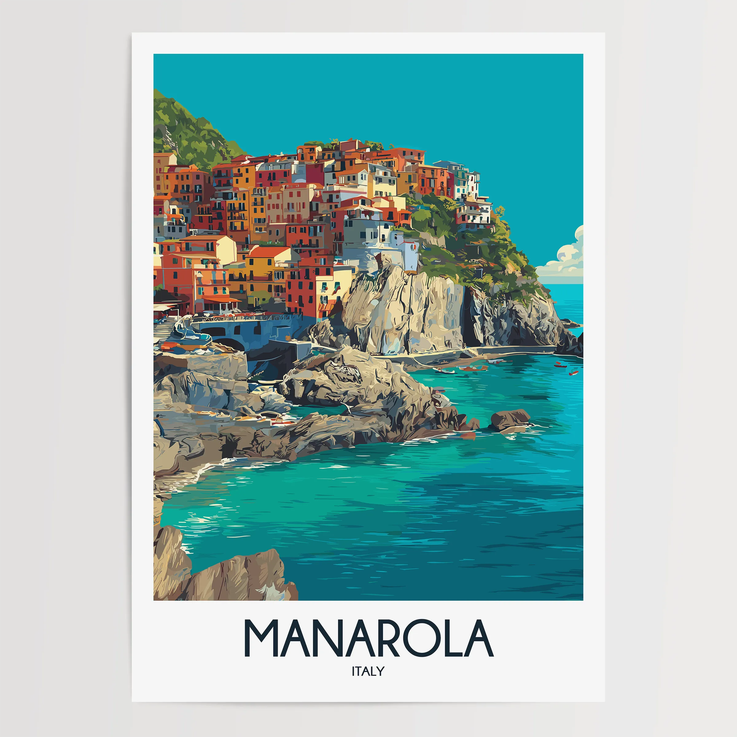 Manarola Travel Memory Gift