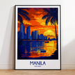 Manila Destination Art Gift