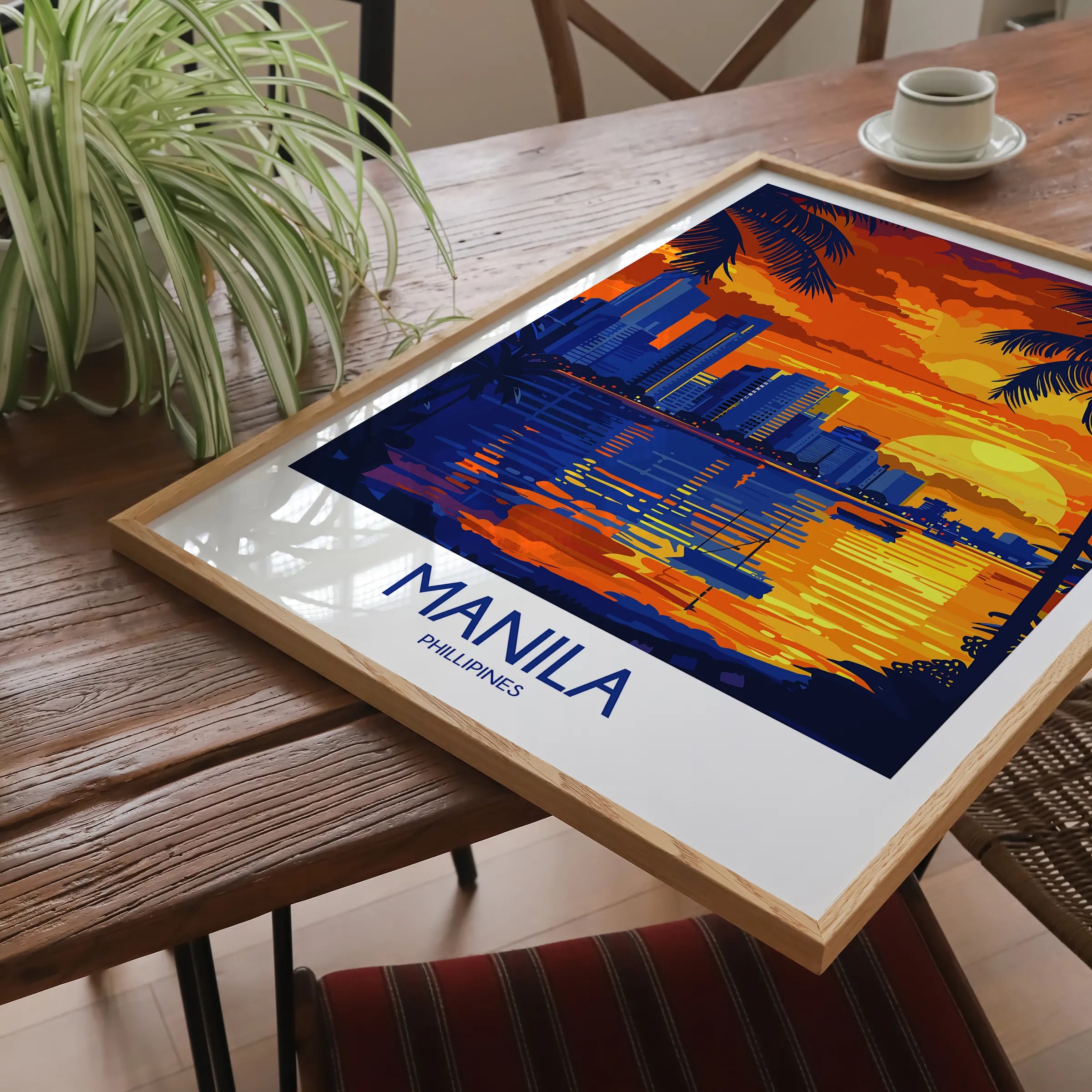 Manila Minimalist Wall Art