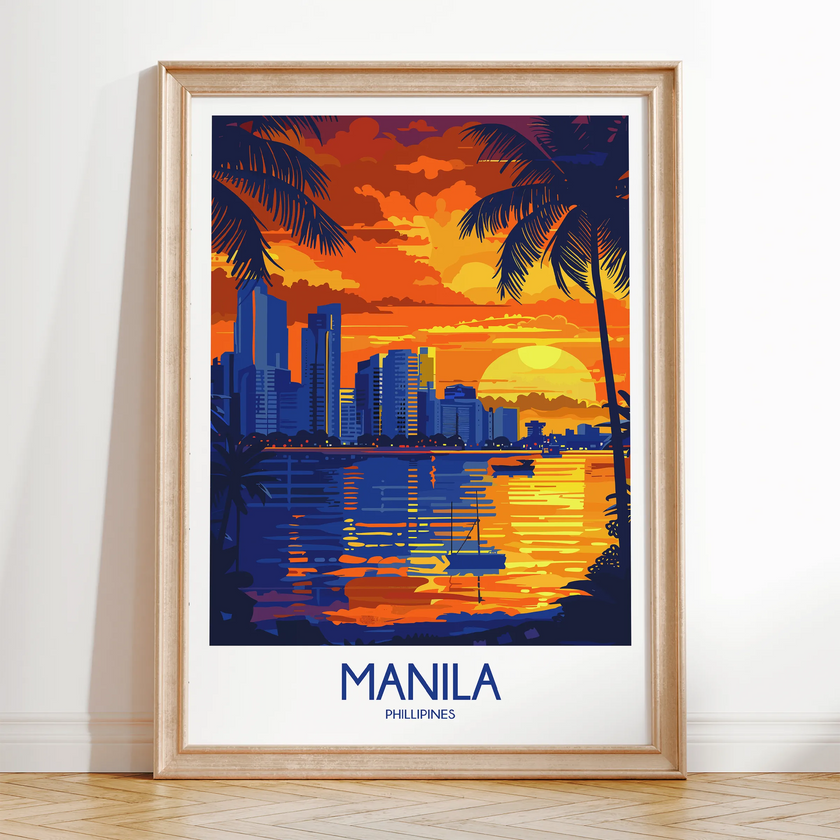 Manila Souvenir Poster Print