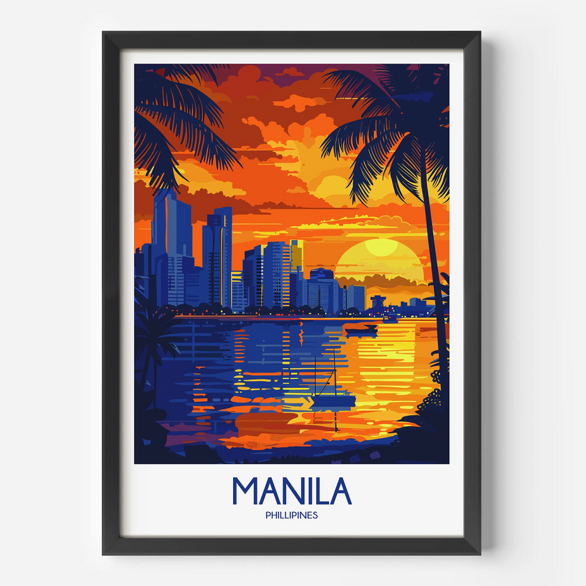 Manila Travel Memory Gift