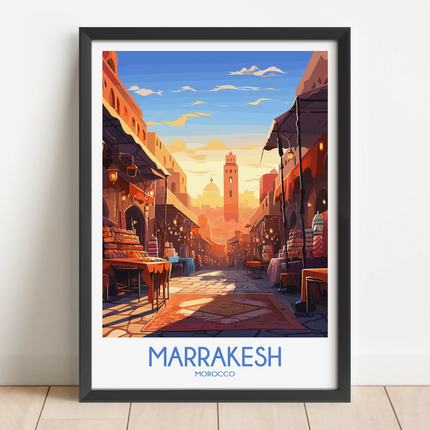 Marrakesh Destination Art Gift