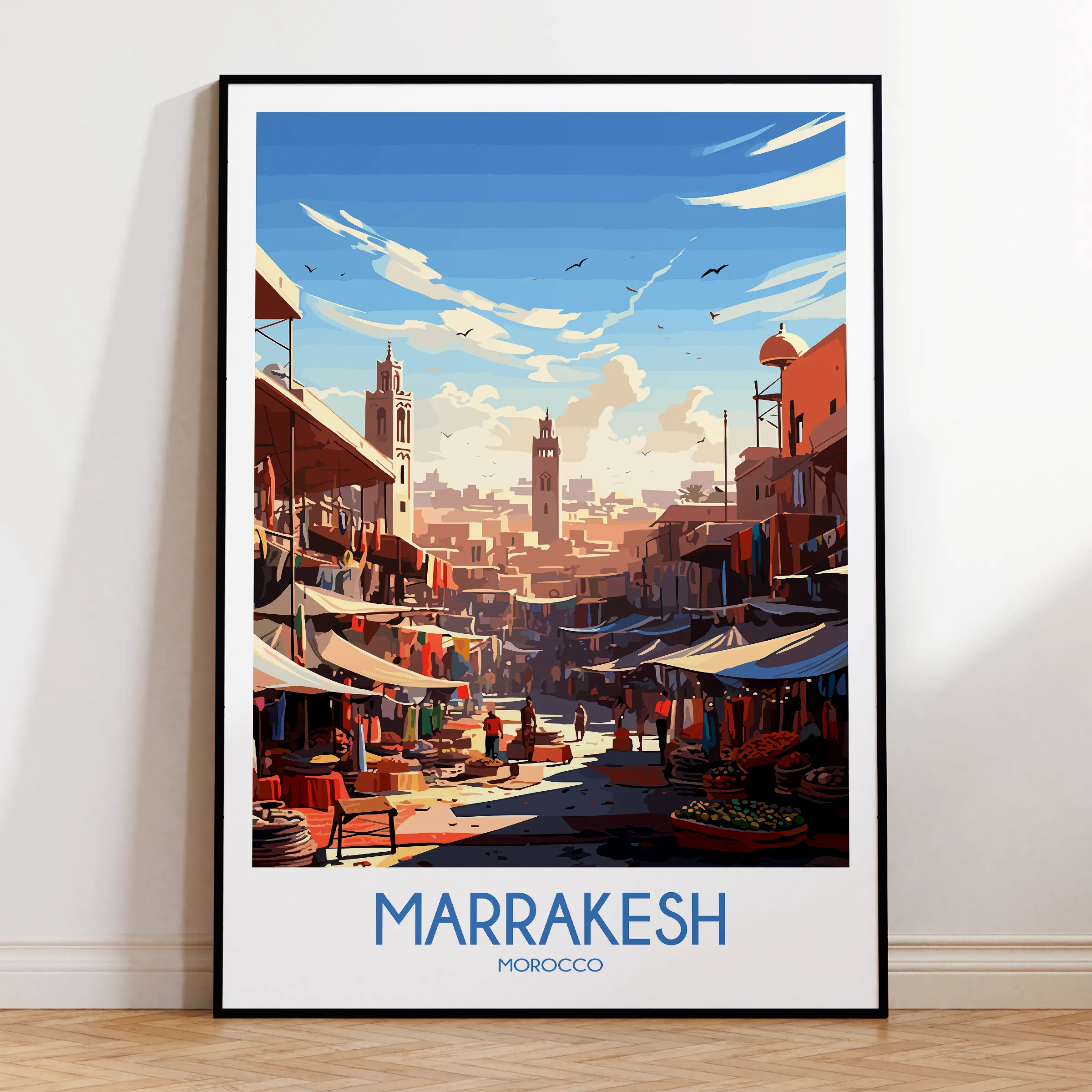 Marrakesh Destination Art Gift