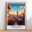 Marrakesh Destination Art Gift