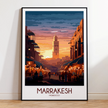 Marrakesh Destination Art Gift