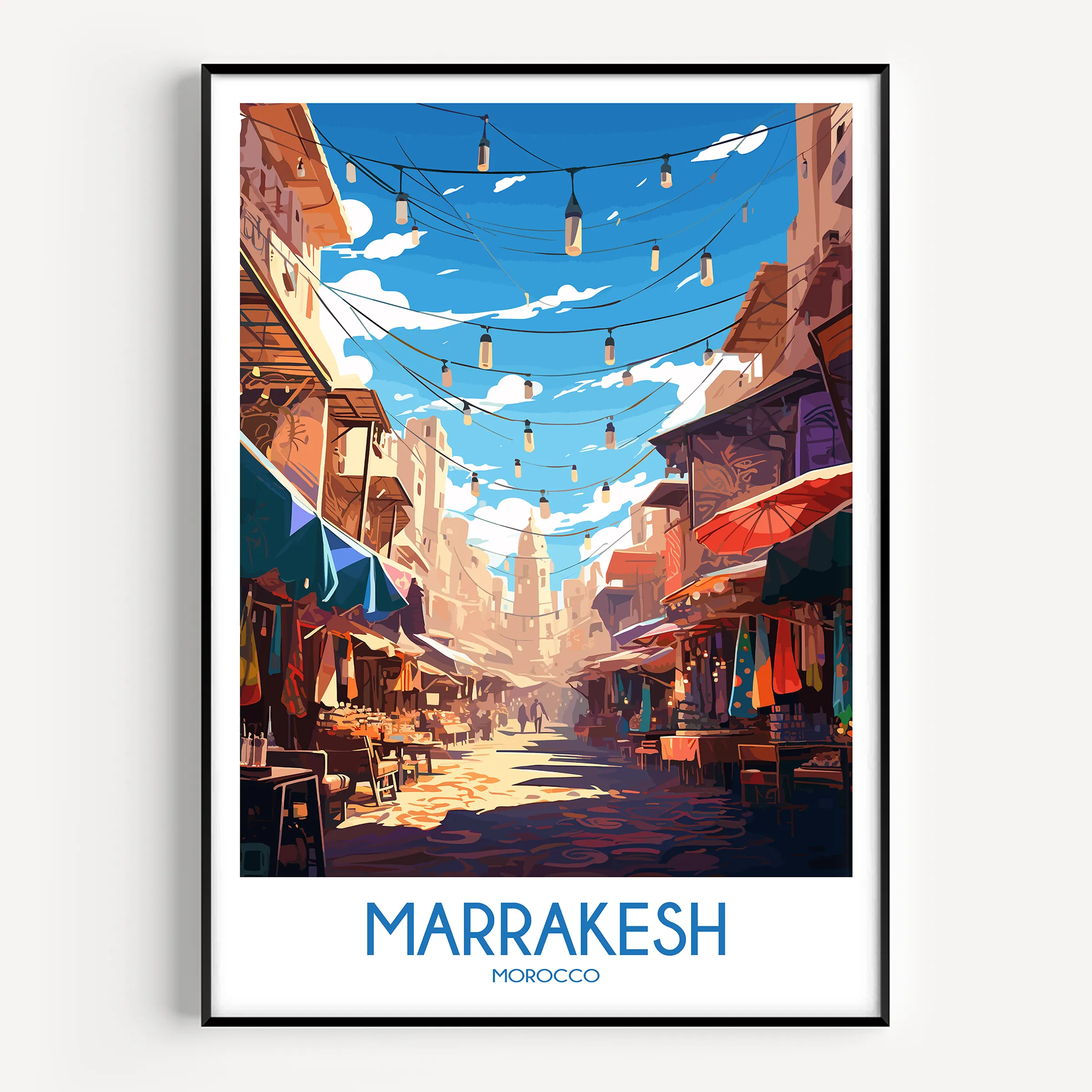 Marrakesh Destination Art Gift
