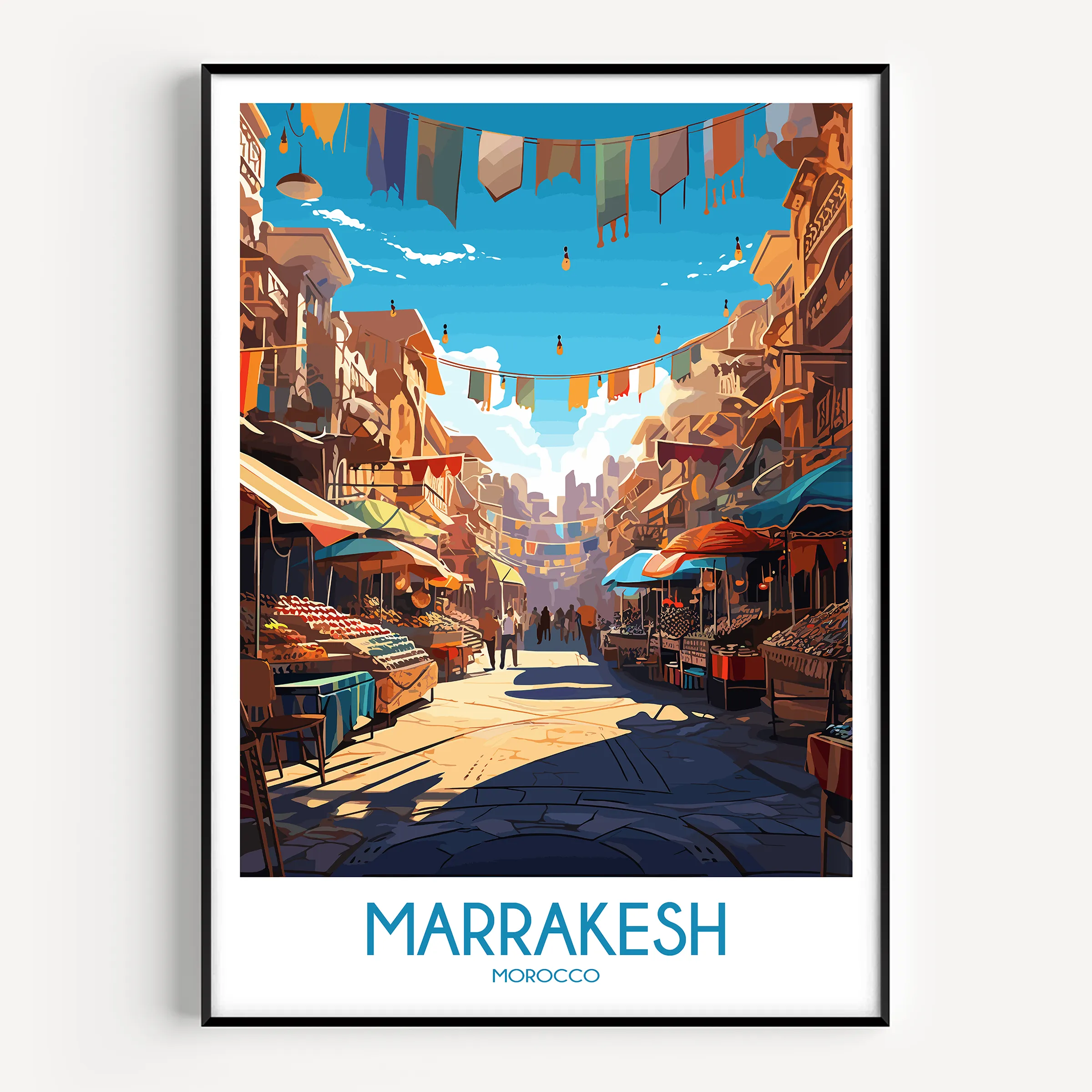 Marrakesh Destination Art Gift