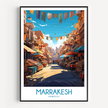 Marrakesh Destination Art Gift