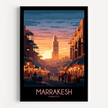 Marrakesh Destination Art Gift