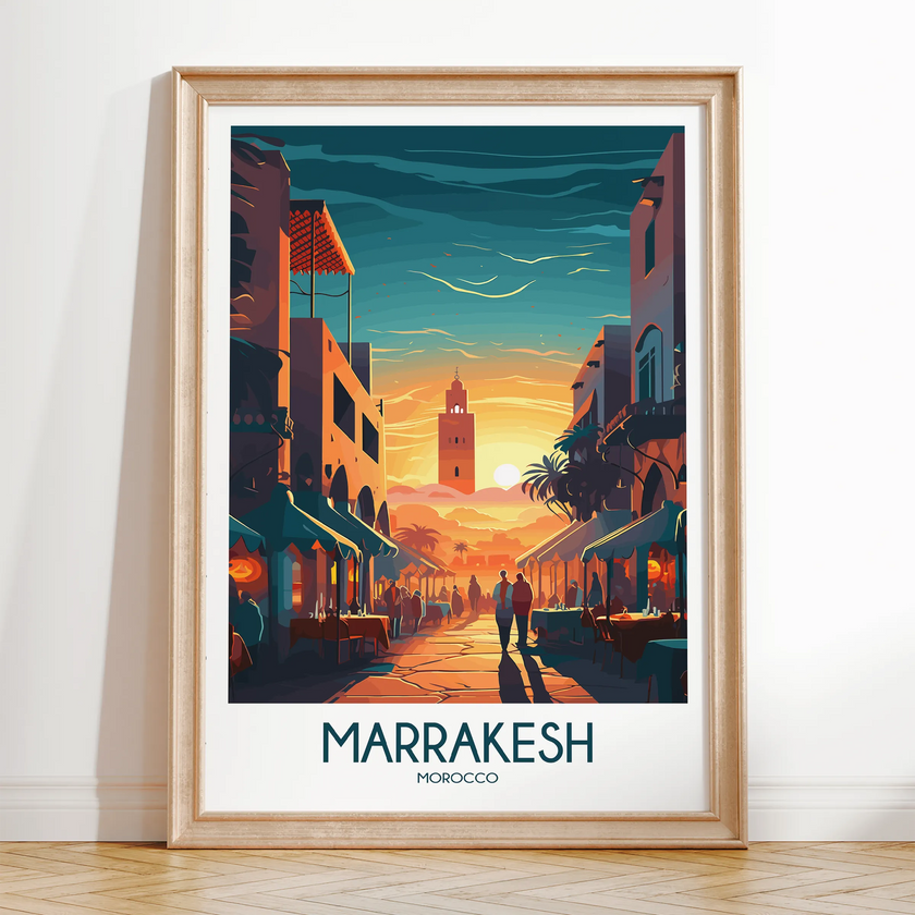 Marrakesh Minimalist Wall Art