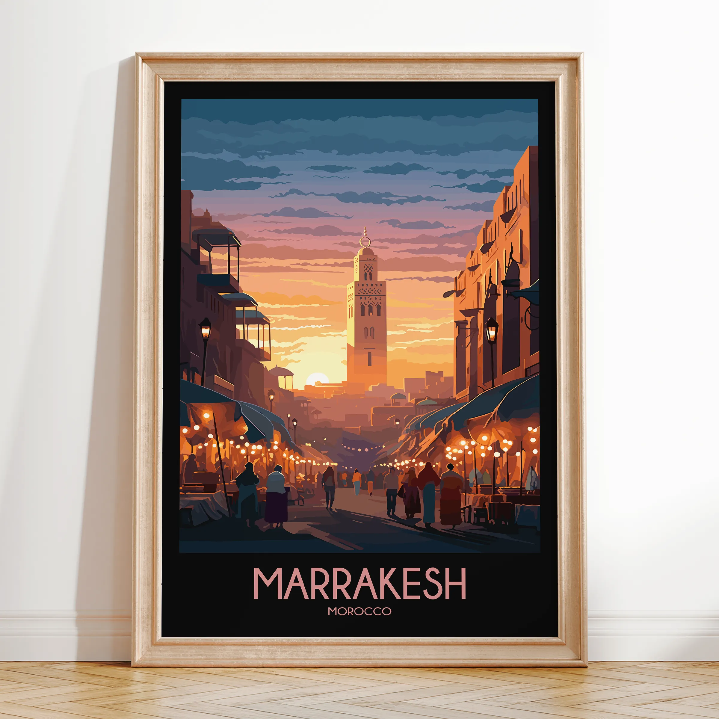 Marrakesh Minimalist Wall Art