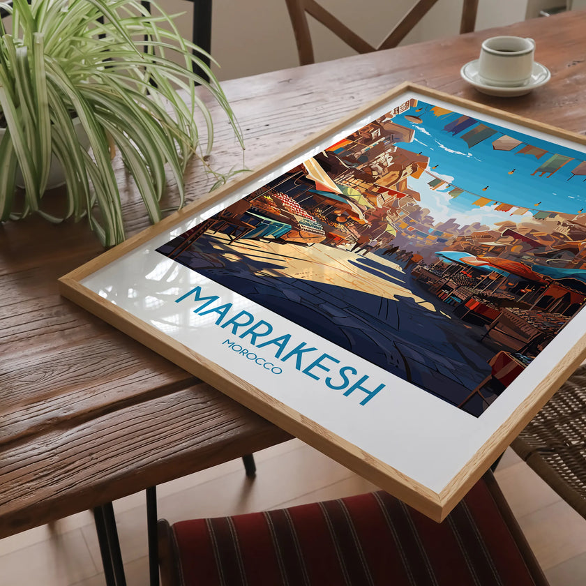 Marrakesh Minimalist Wall Art