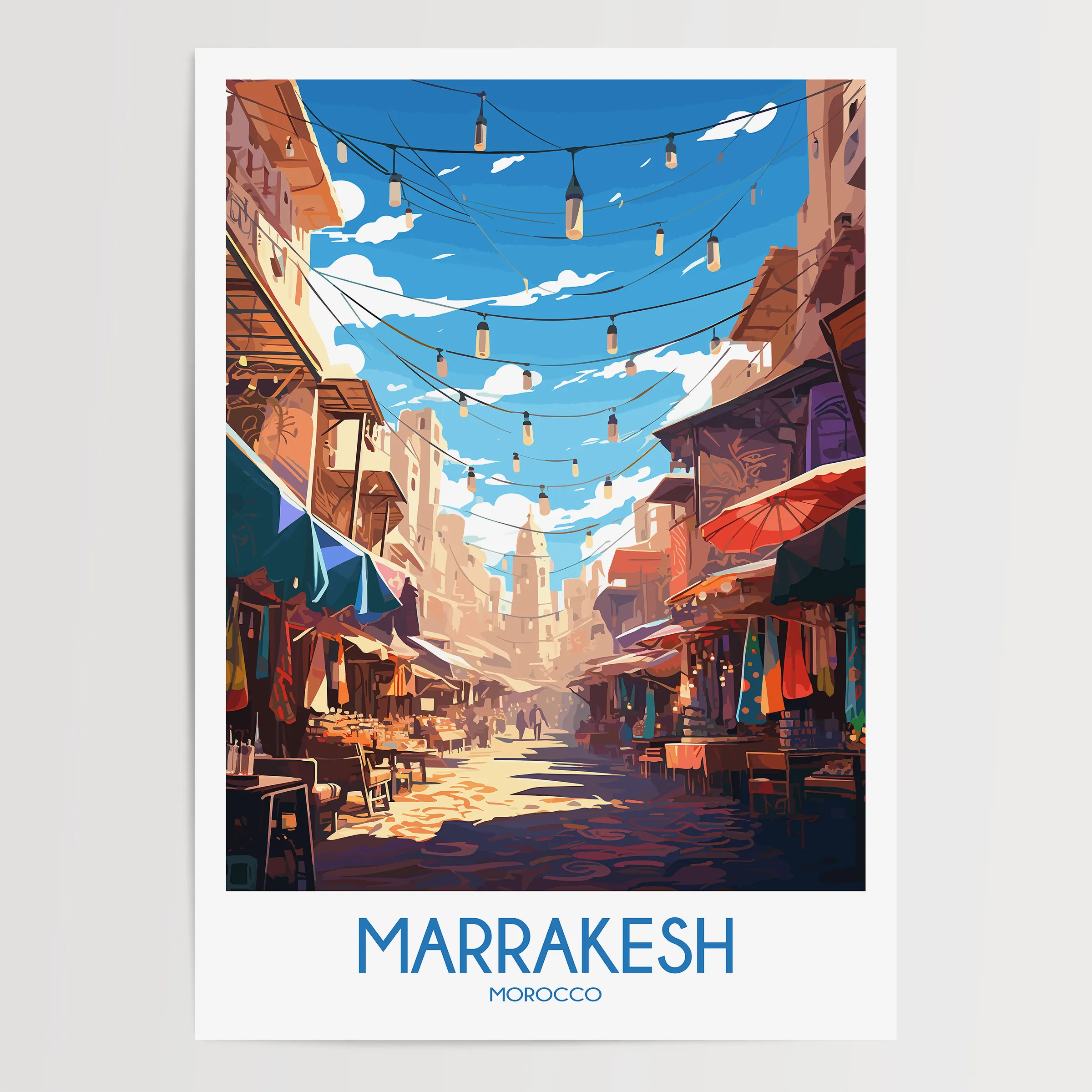Marrakesh Minimalist Wall Art