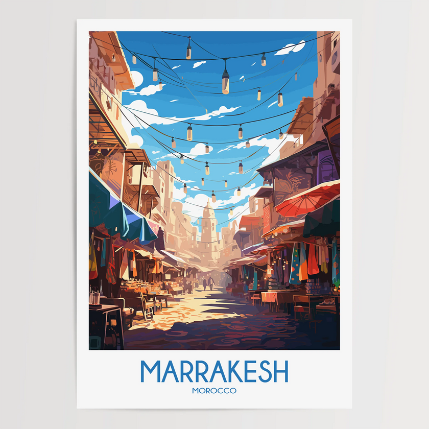 Marrakesh Minimalist Wall Art