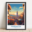 Marrakesh Scenic Landscape Art