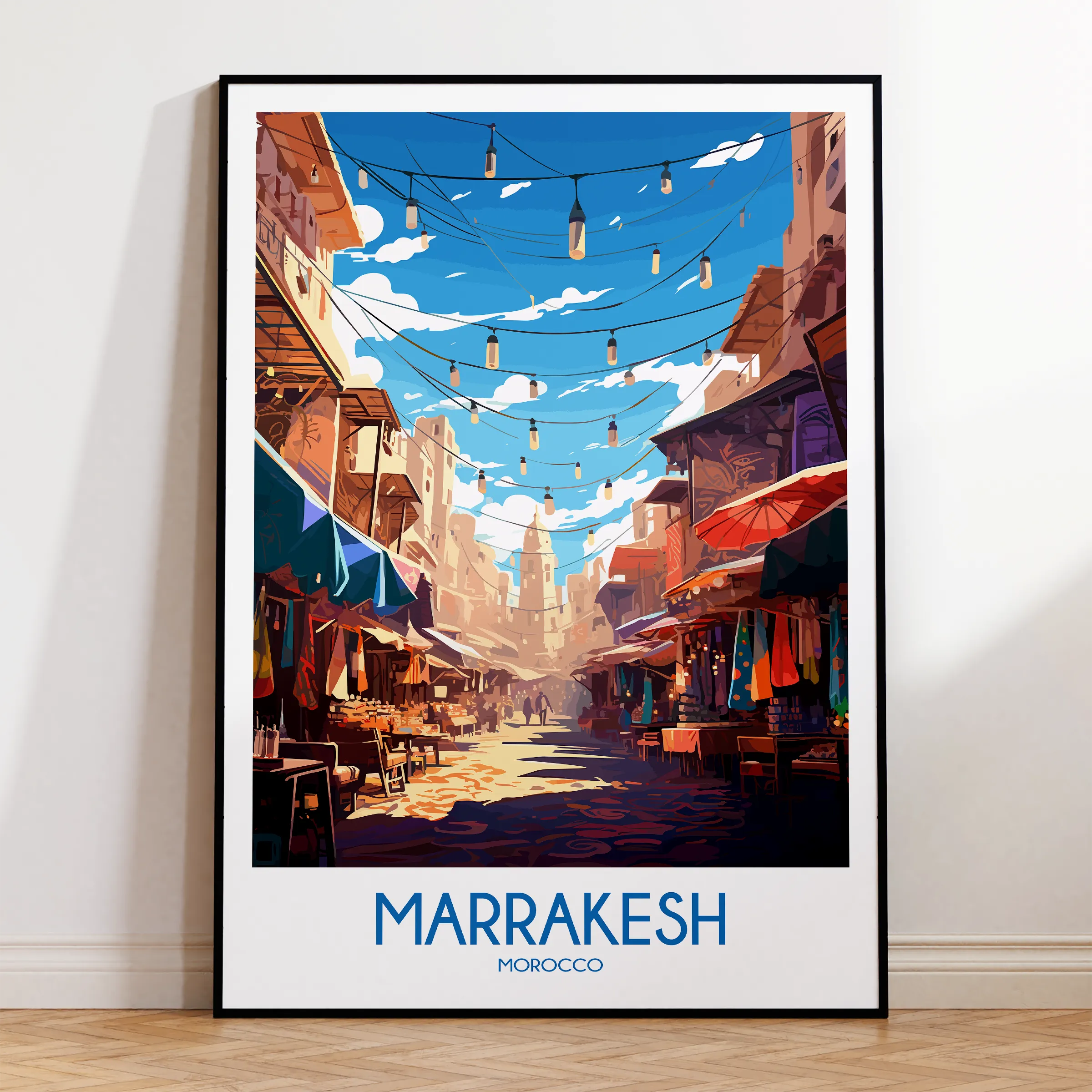 Marrakesh Scenic Landscape Art