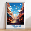 Marrakesh Scenic Landscape Art