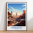 Marrakesh Scenic Landscape Art