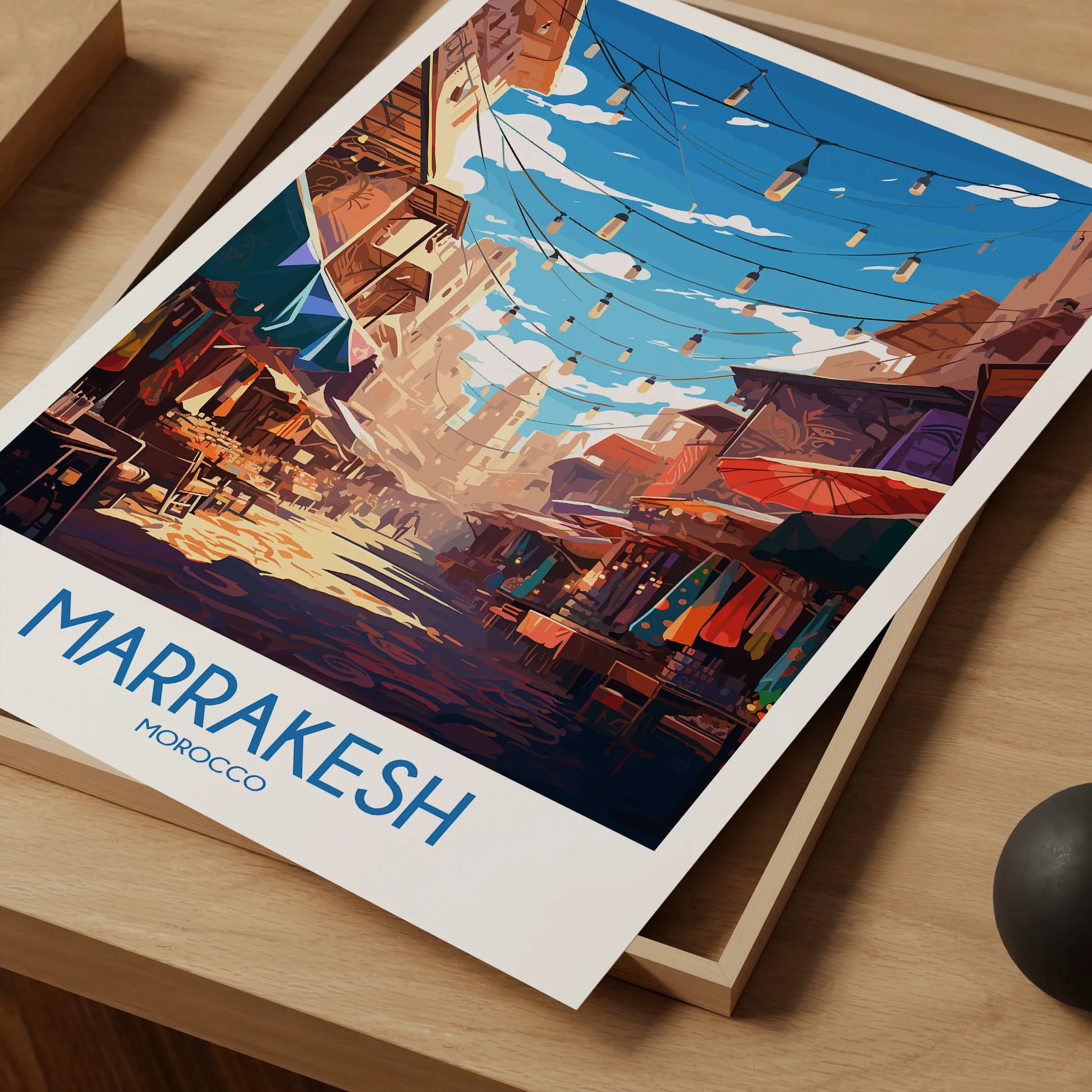 Marrakesh Souvenir Poster Print