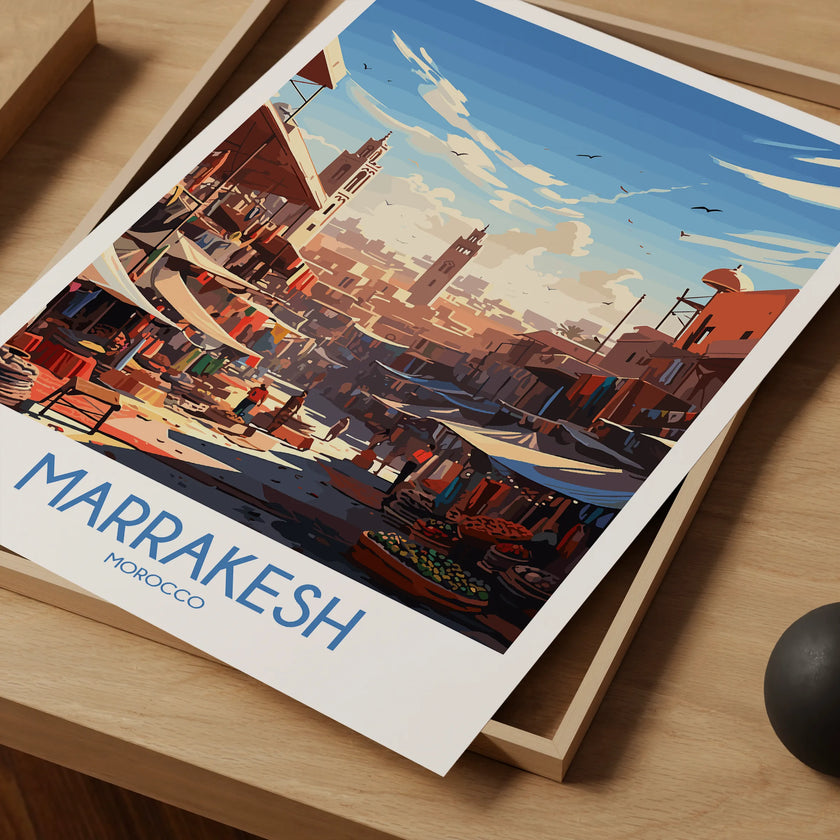 Marrakesh Souvenir Poster Print