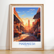 Marrakesh Souvenir Poster Print
