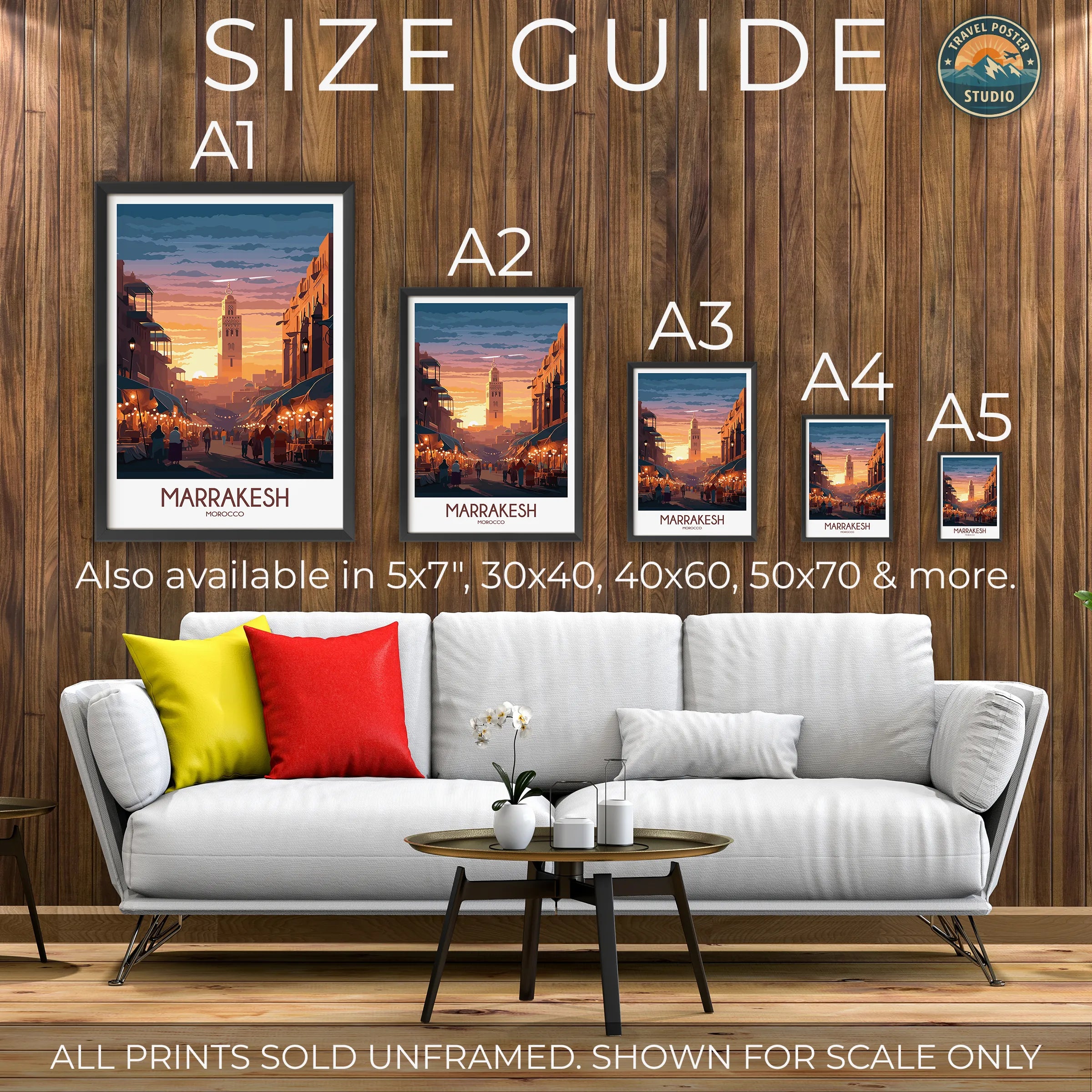 Marrakesh Souvenir Poster Print