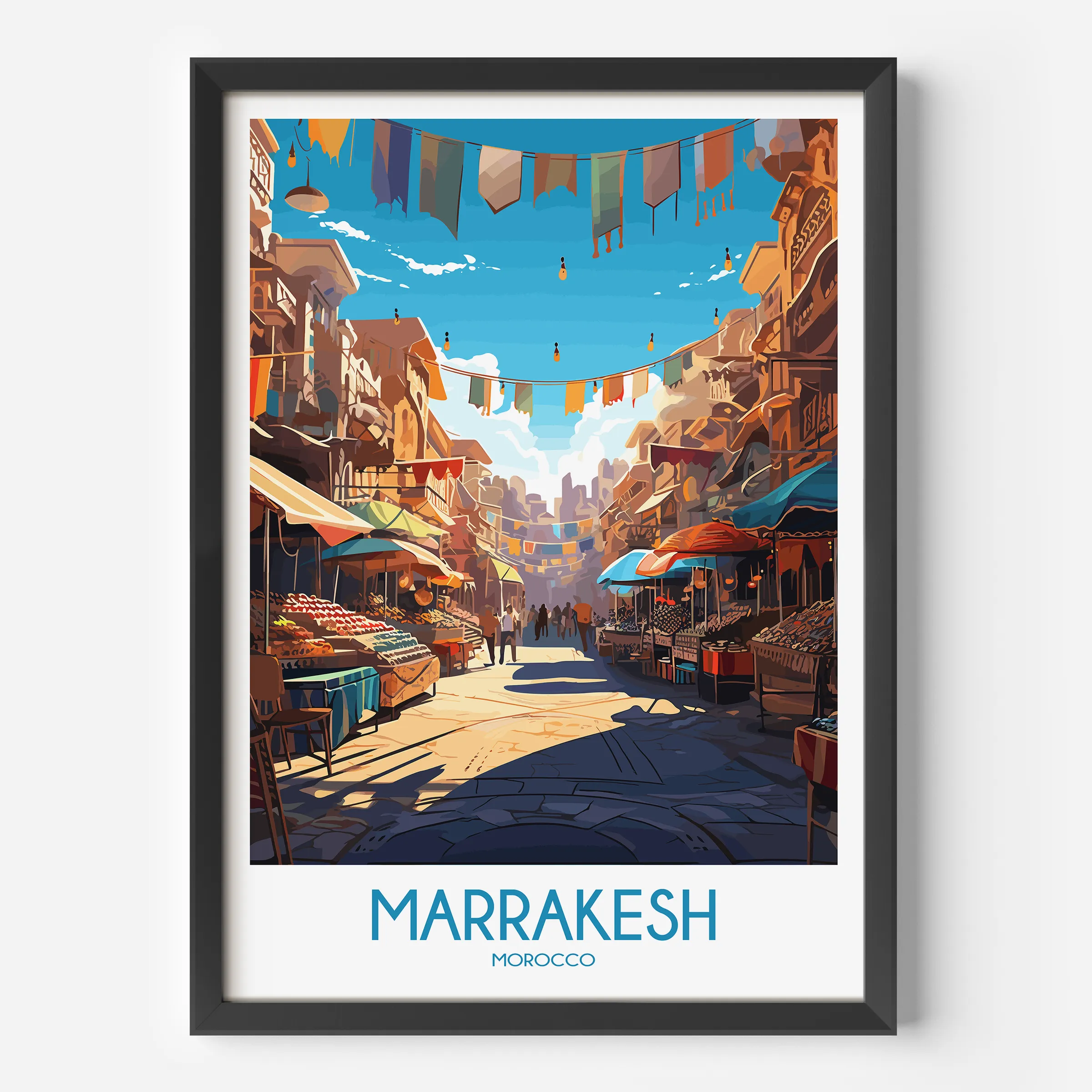 Marrakesh Souvenir Poster Print