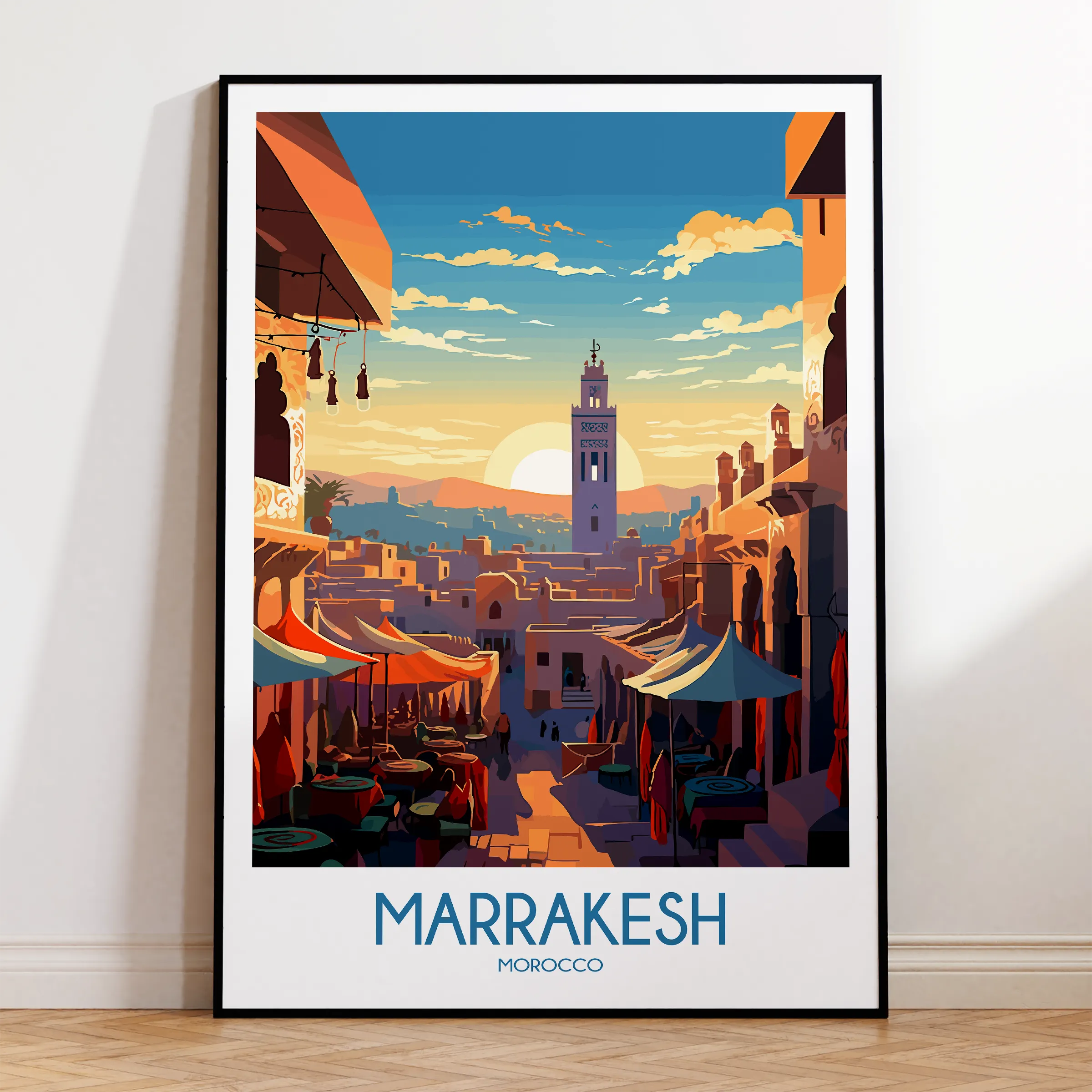 Marrakesh Souvenir Poster Print