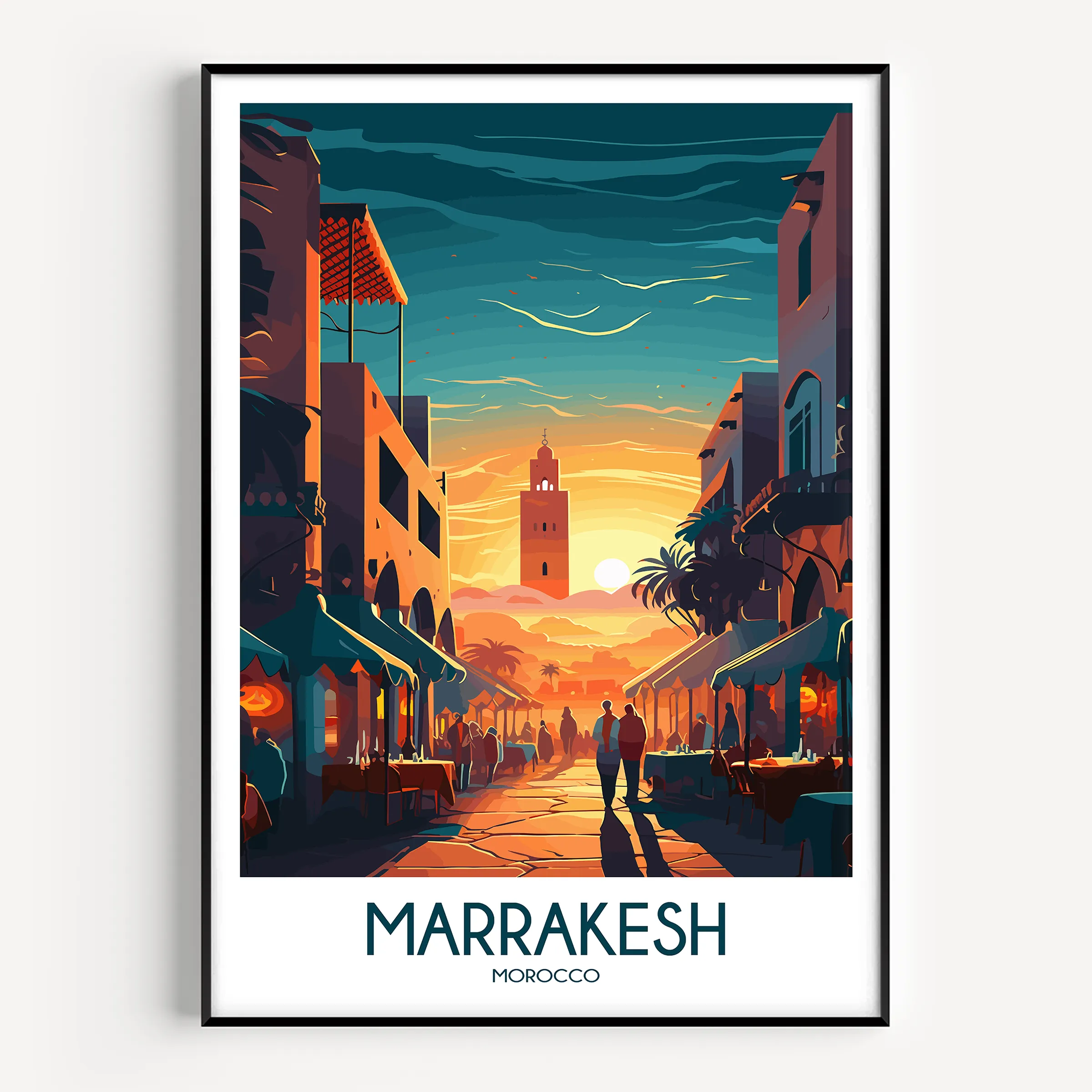 Marrakesh Souvenir Poster Print