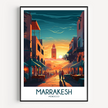 Marrakesh Souvenir Poster Print