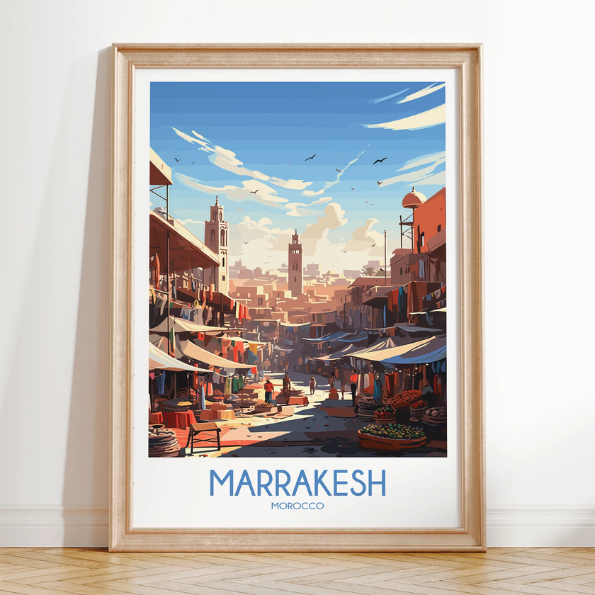 Marrakesh Travel Memory Gift