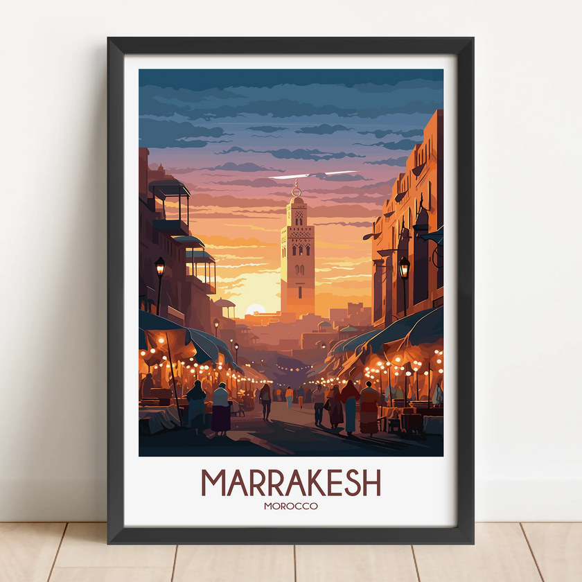 Marrakesh Travel Memory Gift