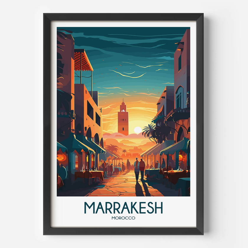 Marrakesh Travel Memory Gift