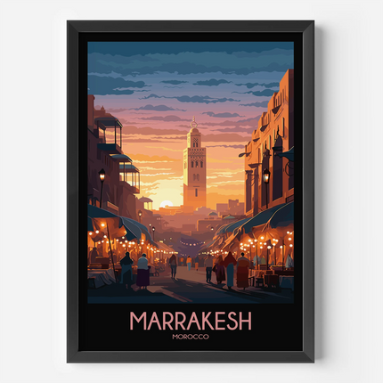 Marrakesh Travel Memory Gift