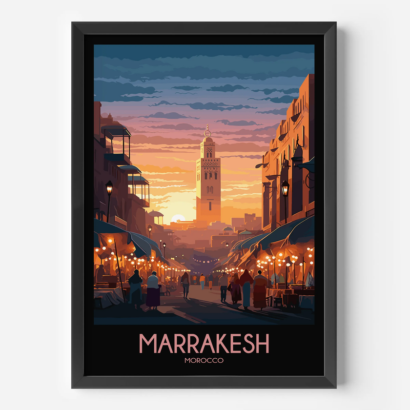 Marrakesh Travel Memory Gift
