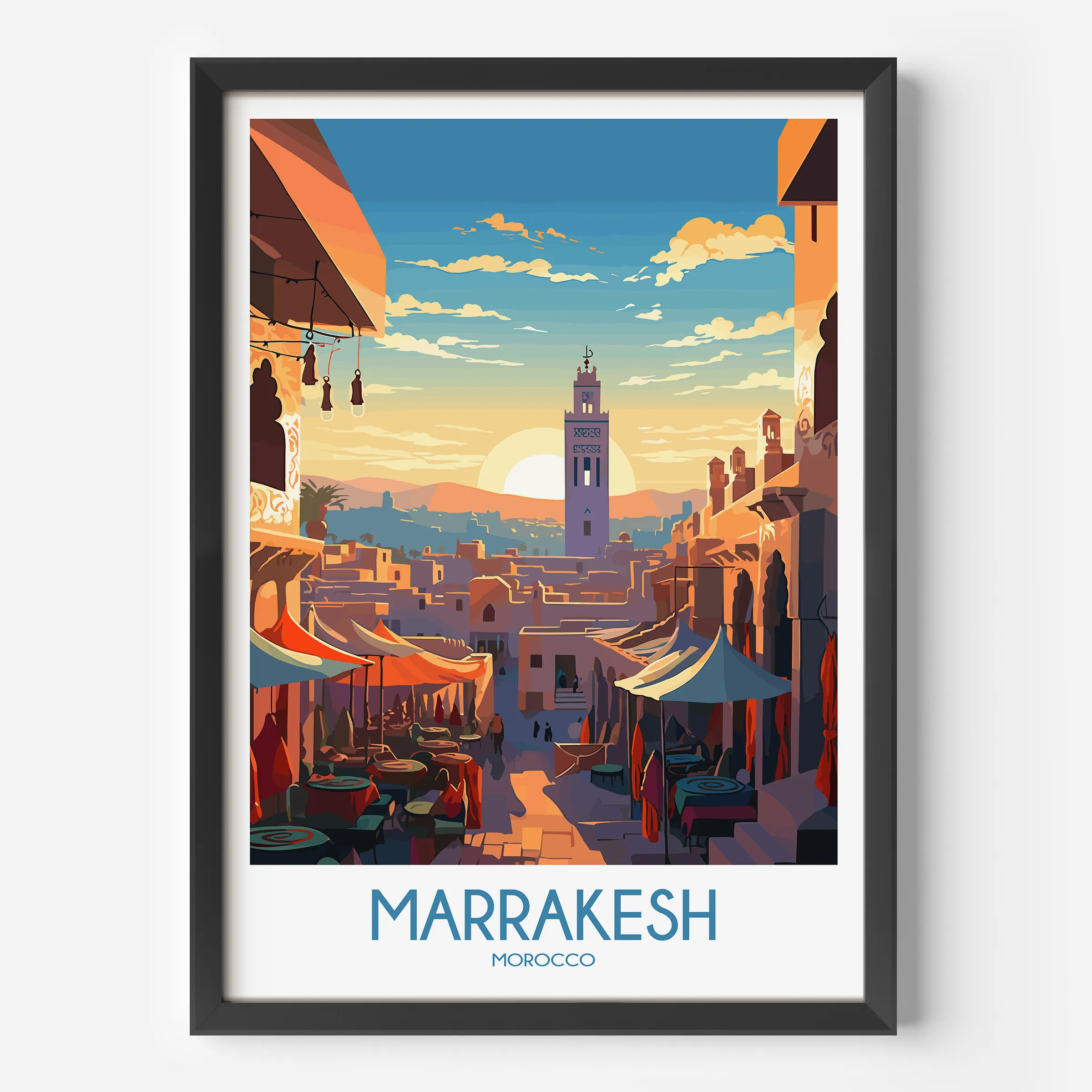 Marrakesh Travel Memory Gift